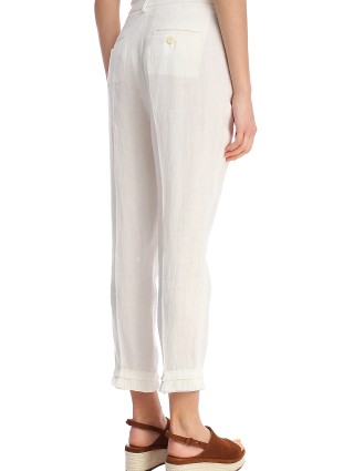 Белые брюки WEEKEND MAX MARA: фото 6 - Invogue